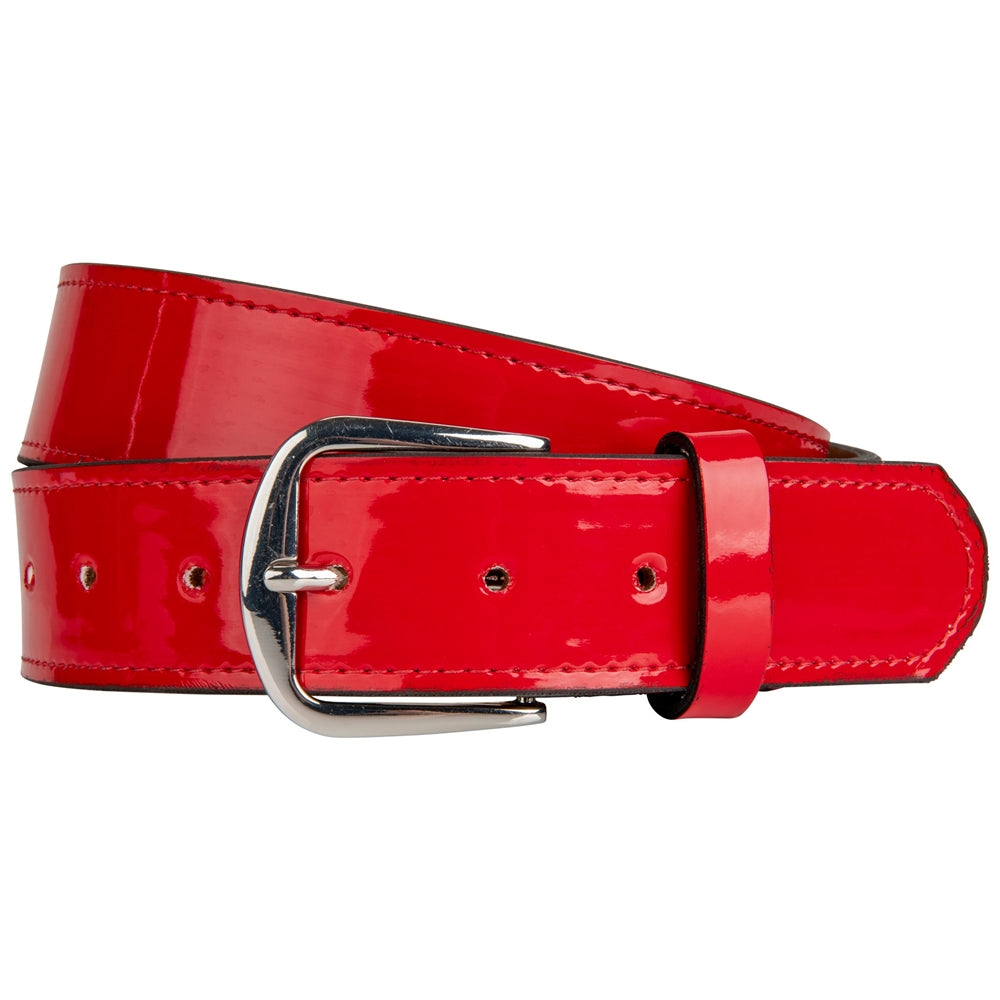 CHAMPRO BASEBALL PATENT LEATHER BELT