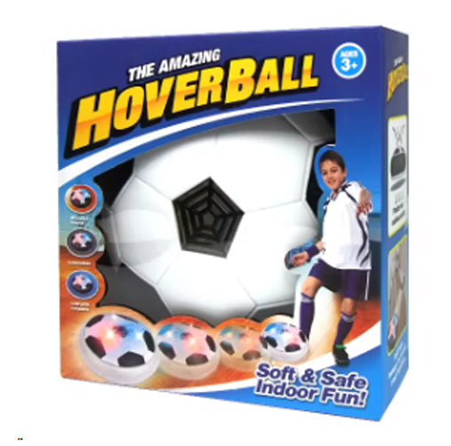 Floating Hover Soccer Ball for Kids - Indoor Toy Game - Gift / Birthday - Boys & Girls Age 6 thru 12 Years Old
