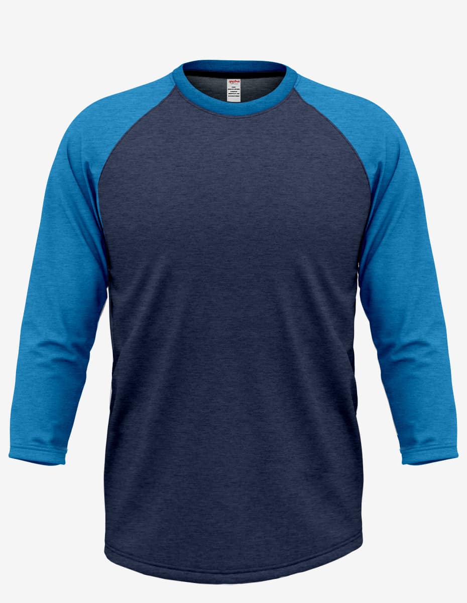 Raglan RG3000 3/4 Sleeve Baseball Shirt