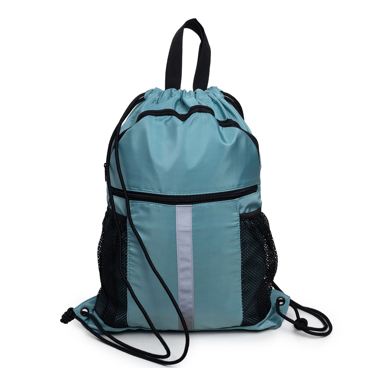 Drawstring Backpack With Shoe Compartment Equipment Bag