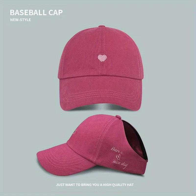 Women's Summer Ponytail Baseball Cap