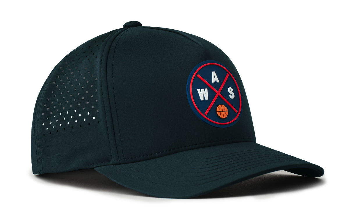 Washington DC Basketball Performance 5-Panel Hat | WAS X Flexfit® Snapback
