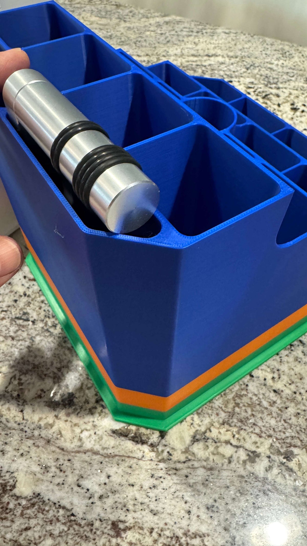 Jig Vault™ Square Jig Bucket Skeleton with Carry Strap