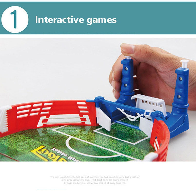 Mini Football Board Match Game Kit / Tabletop Soccer / Sport Outdoor Portable Table Games
