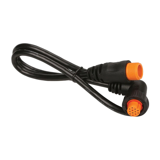 Garmin Transducer Right Angle Adapter Cable (12-pin) [010-12098-10]