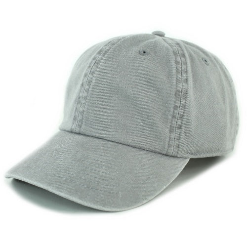 Newhattan 100% Cotton Solid Color SOFT Baseball Caps