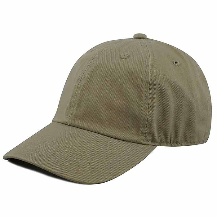Newhattan 100% Cotton Solid Color SOFT Baseball Caps