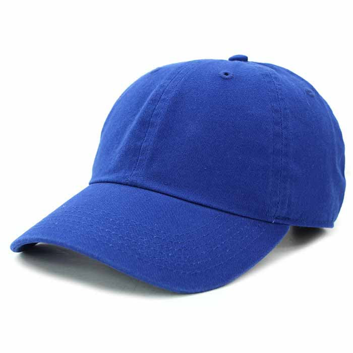 Newhattan 100% Cotton Solid Color SOFT Baseball Caps