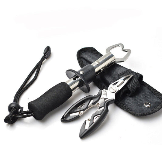 Fishing Gear Fish Lip Stainless Steel Scissors - Fishing Grip Set Pliers Accessory Tool