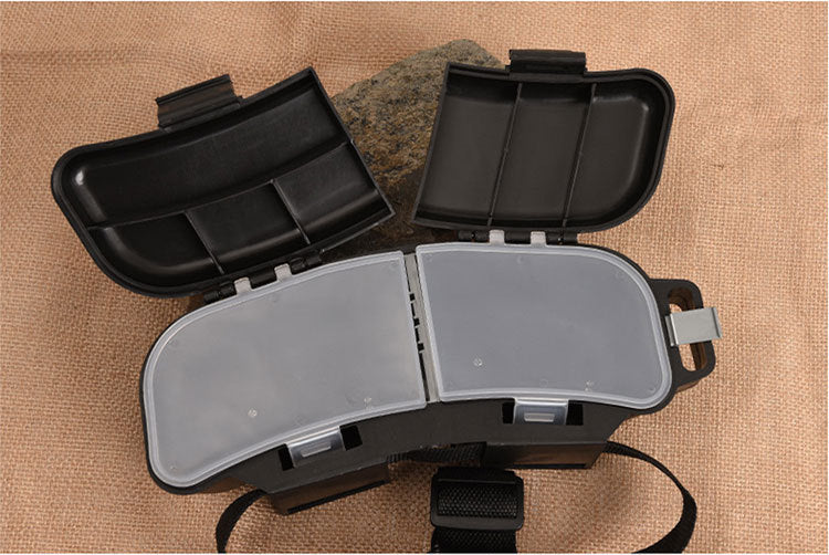 Waist-Mounted Fishing Gear Gadgets - Fishing Bait Box