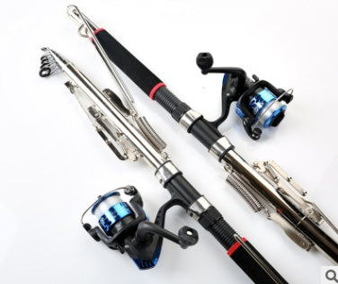 Wholesale Sea Pole Automatic Fishing Rod Spring  Super Hard Long Shot Throwing Rod Set
