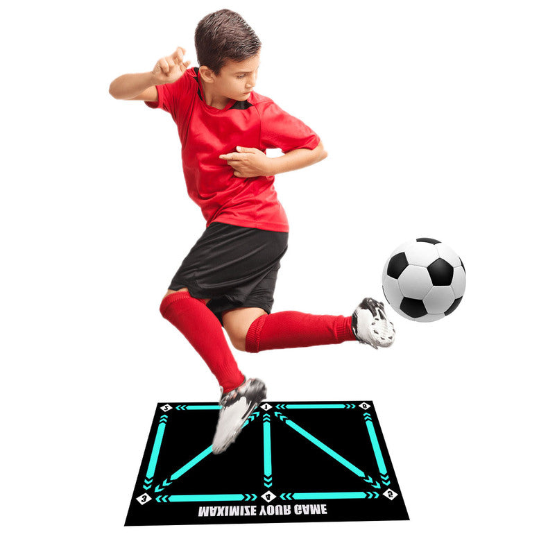 Football Training Mat Durable Non Slip Foldable Kids Adults Dribble Training Mat  Indoor Outdoor