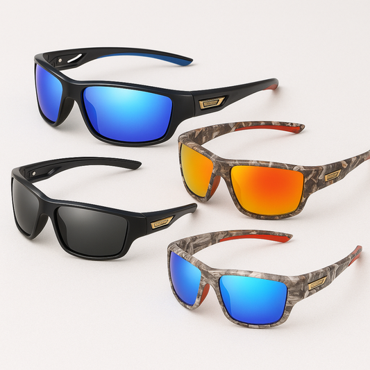 Polarized Outdoor Sports Sunglasses – Camouflage Cycling, Driving, Fishing, and Running Goggles