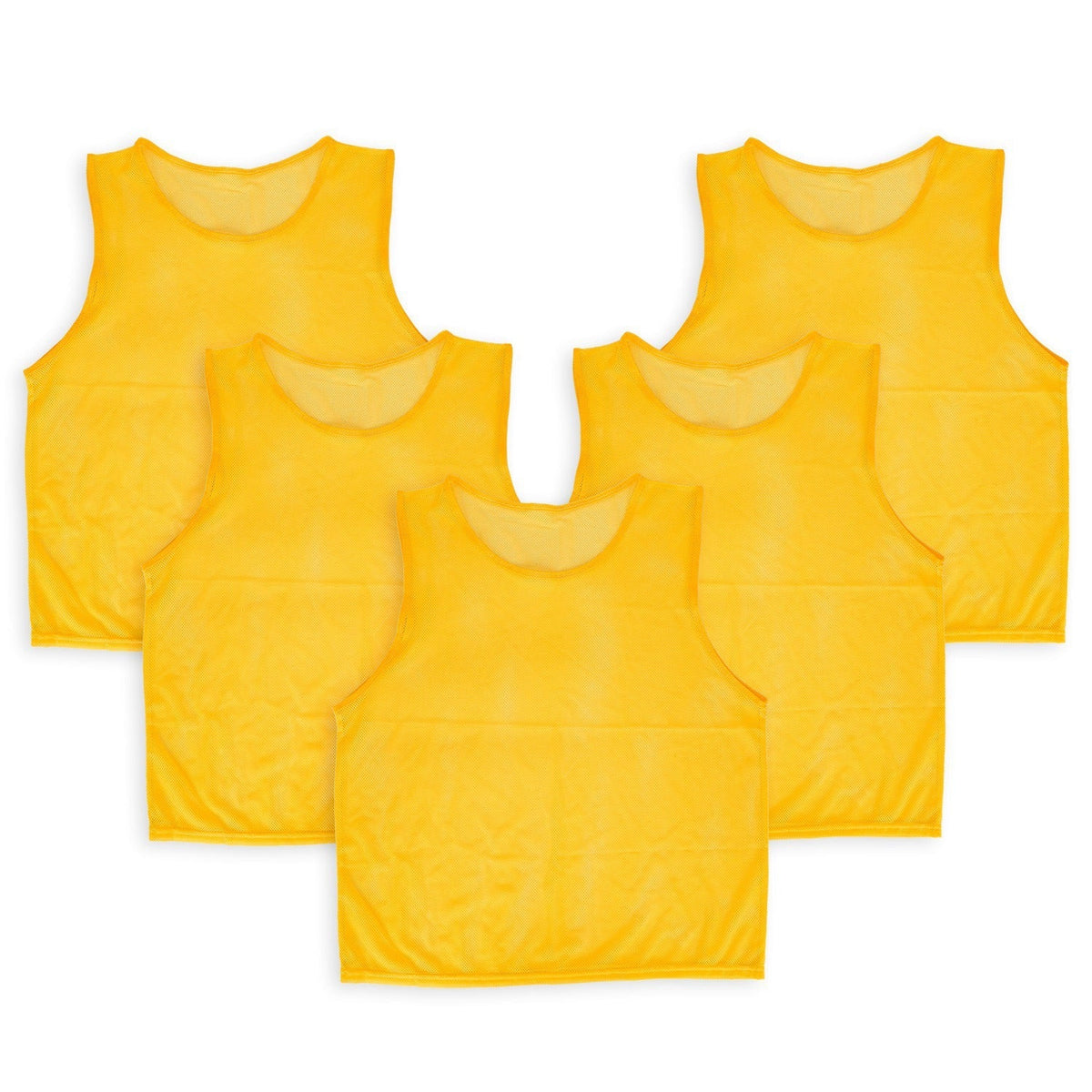 5 Pcs Mesh Scrimmage Vests - Soccer / Basketball Team Training Jerseys