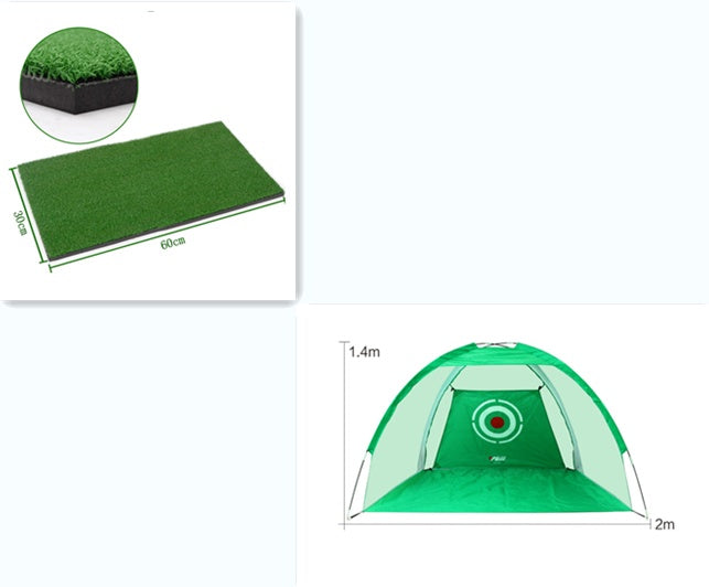 Golf Practice Net Tent - Hitting Cage & Training Equipment