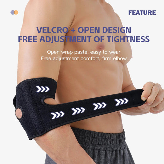 Outdoor Sports Fitness Tennis Training - Adjustable Fixed Elbow Strap - Protective Gear