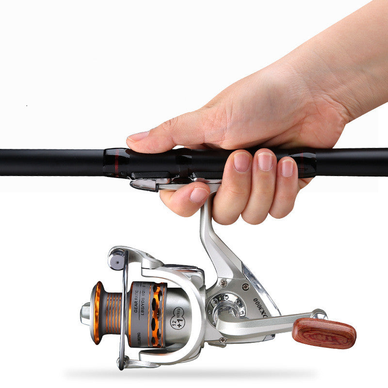 Corrugated Longji Fishing Rocky Rod Light Hard Carbon Hand And Sea Dual-purpose Fishing Gear Set