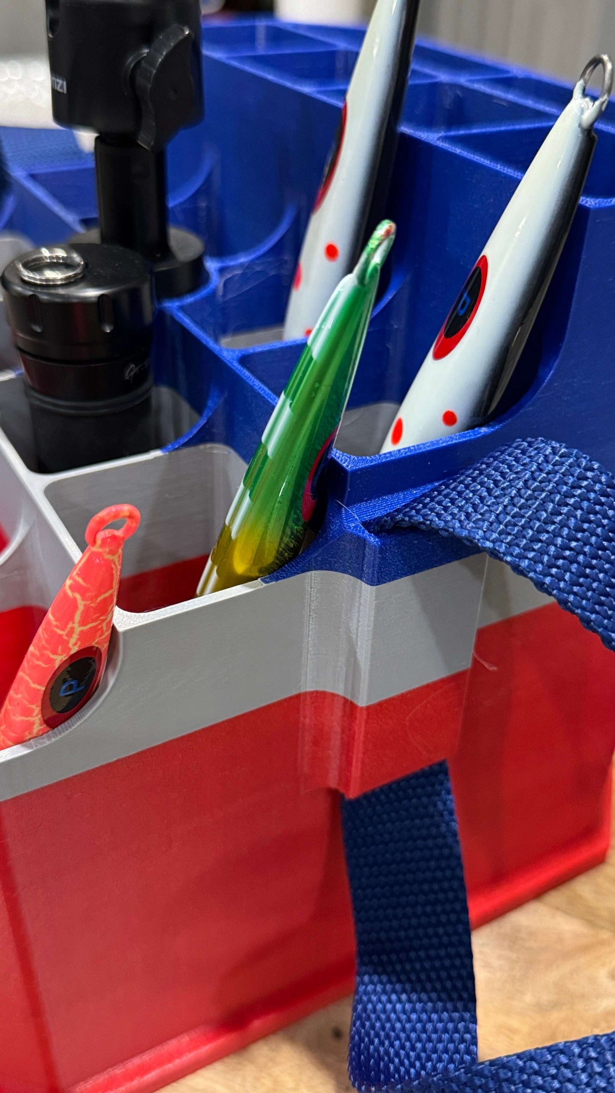 Jig Vault™ Square Jig Bucket Skeleton with Carry Strap