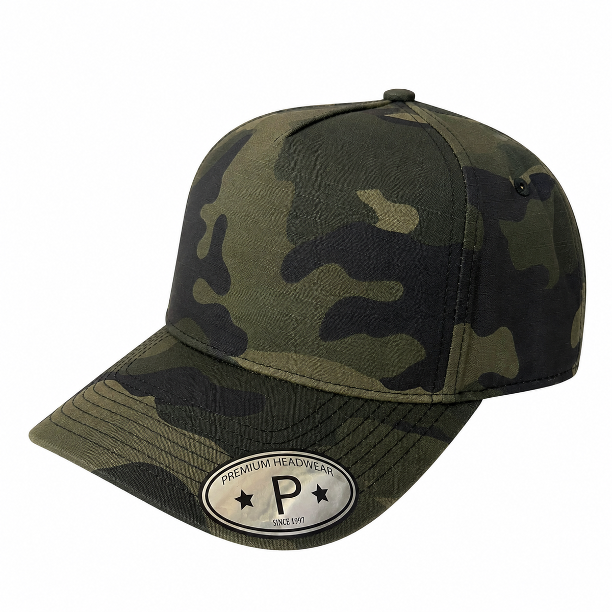 Camouflage Snapback or Buckle Velcro Adjustable Camo Baseball Cap