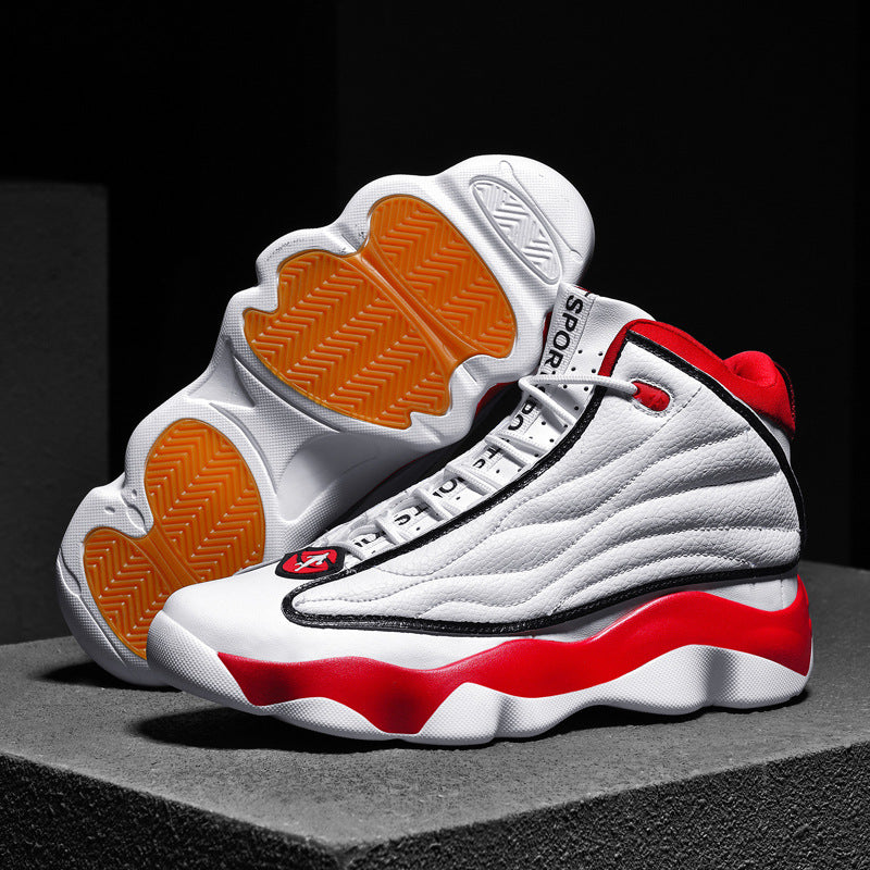 Trendy Basketball Shoes /  Thick Bottom, Wear-resistant, High-top