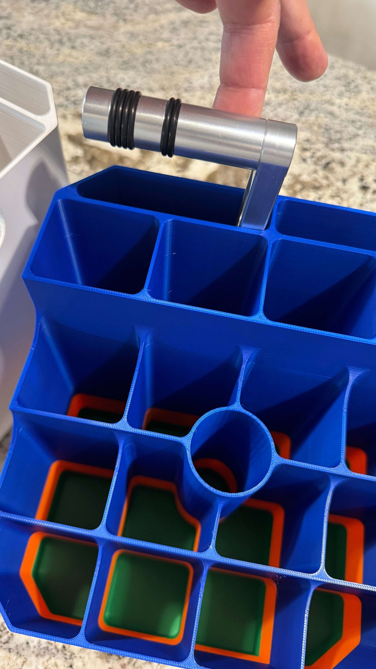 Jig Vault™ Square Jig Bucket Skeleton with Carry Strap