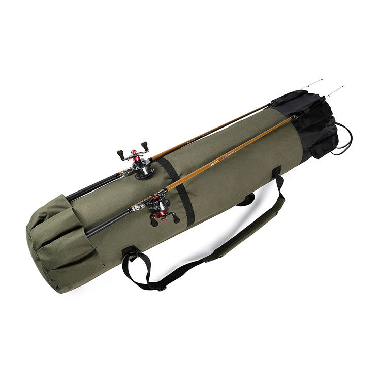 Fishing Rod Gear - Cylindrical Fishing Bag