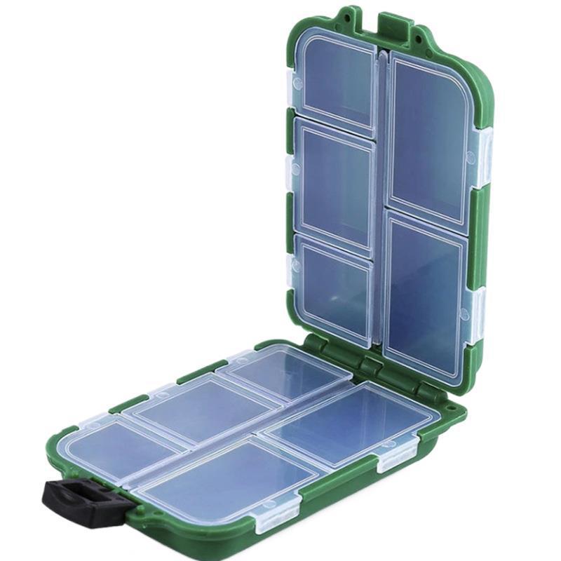 Spot Lure Fishing Gear Box Cross-Border Green