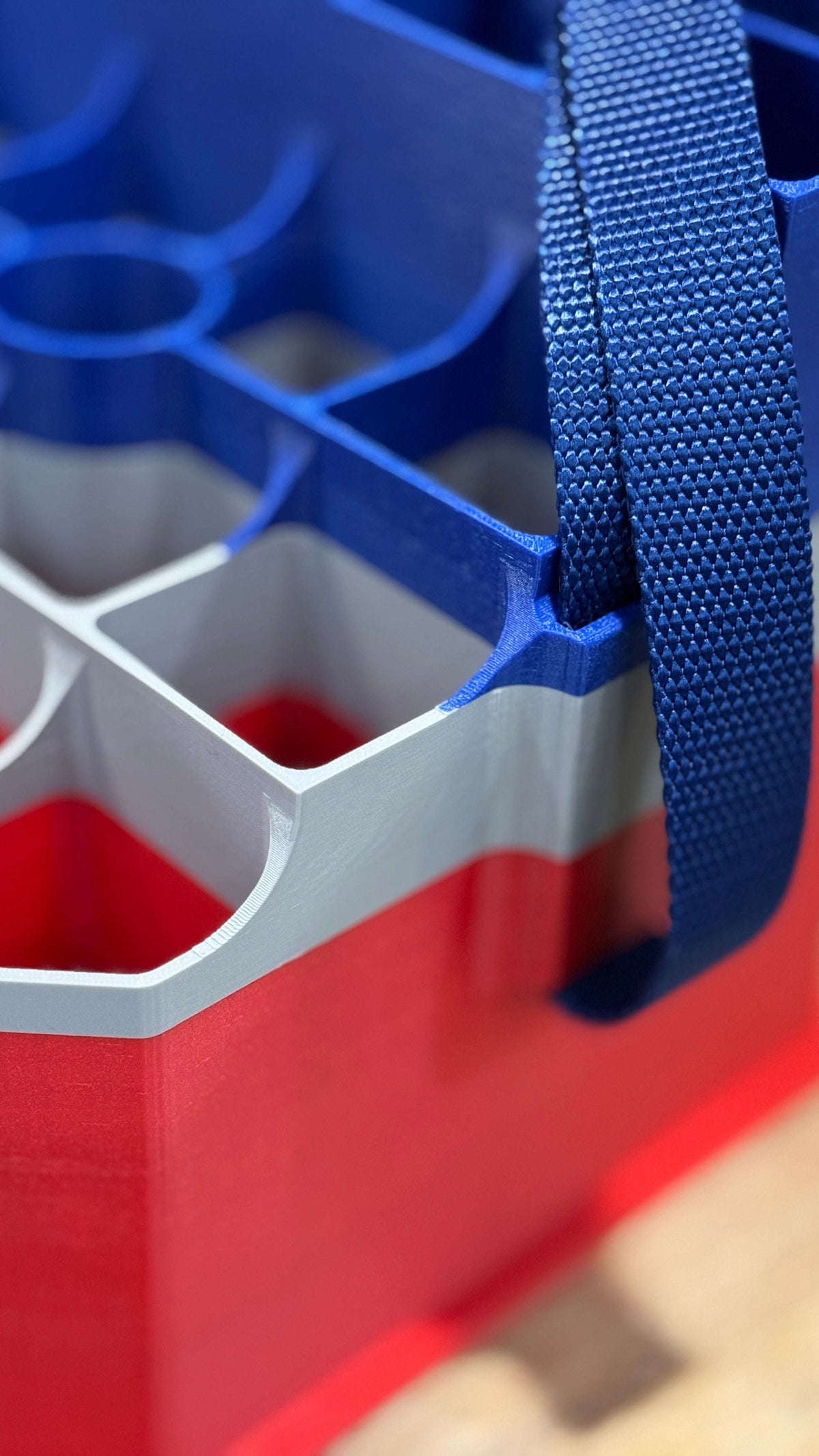 Jig Vault™ Square Jig Bucket Skeleton with Carry Strap