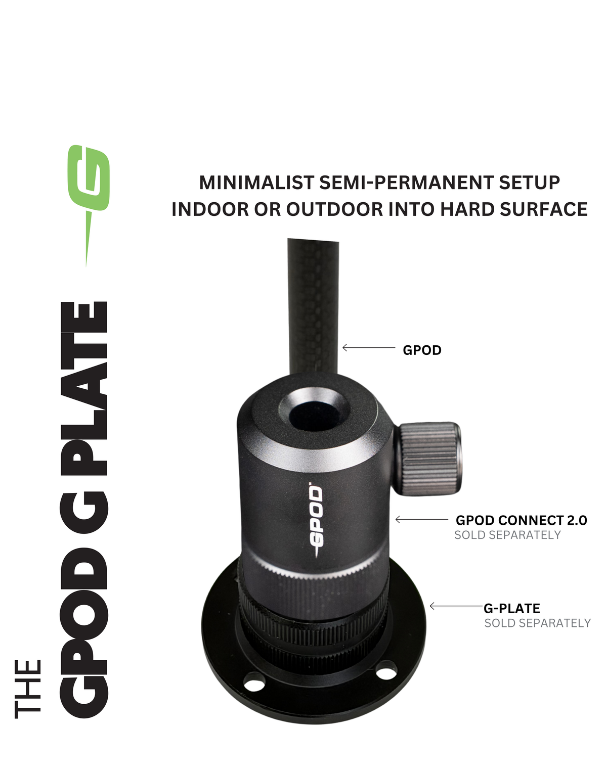 GPOD (Magnetic Golf Monopod And Training Aid)