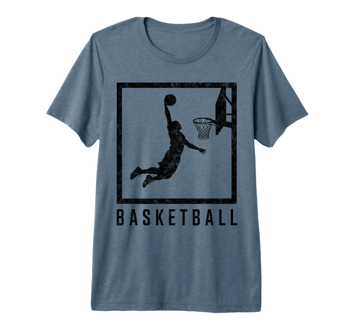 Basketball Player Fan Hoops T-Shirt - Minimalist Print Men Women