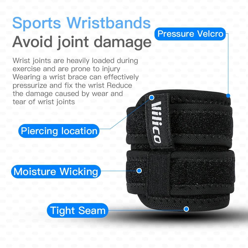 Sports Wristband - Men's Fixed Bandage Wrist Protection Strap