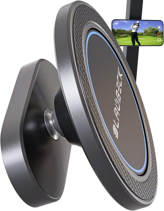 Alloy Magnetic Golf Cart Phone Holder for MagSafe & Android