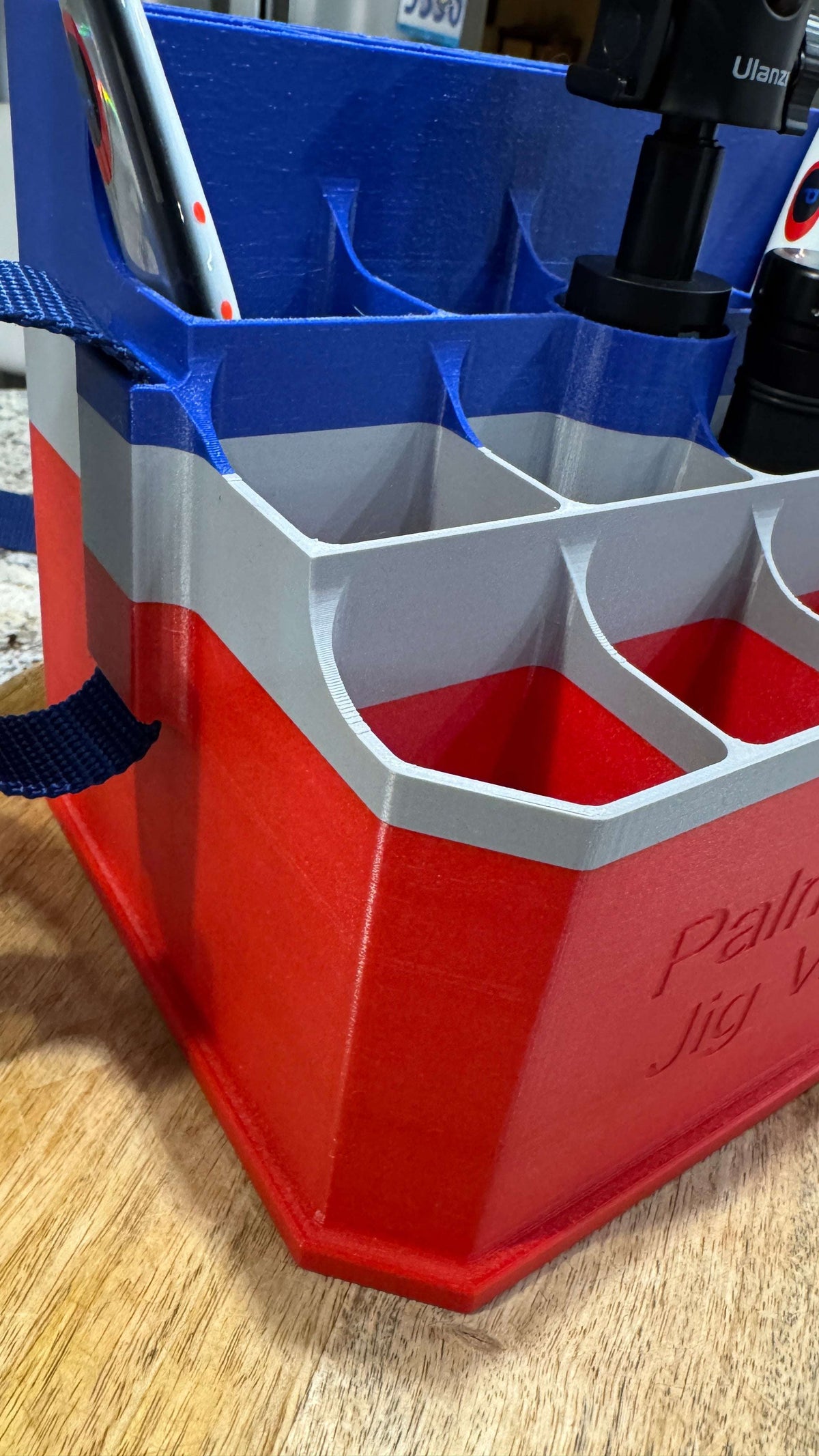 Jig Vault™ Square Jig Bucket Skeleton with Carry Strap