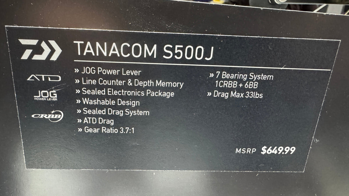 Daiwa Tanacom S500J Electric Reel