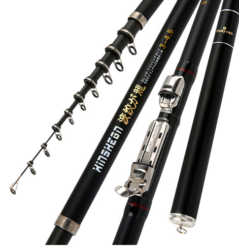 Corrugated Longji Fishing Rocky Rod Light Hard Carbon Hand And Sea Dual-purpose Fishing Gear Set