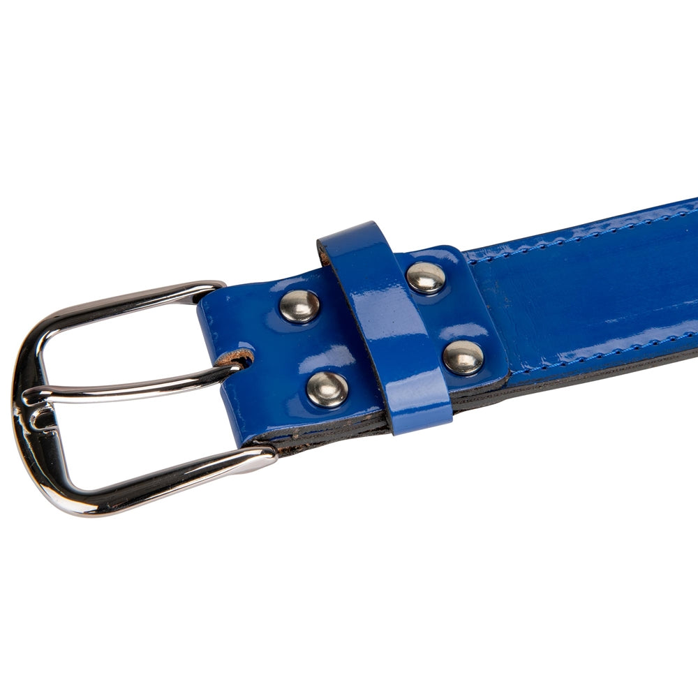 CHAMPRO BASEBALL PATENT LEATHER BELT