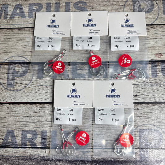 VMC 7117 Dual Assist Hook Medium Wire Spade Connection