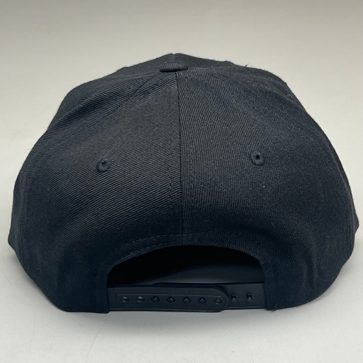 YUPOONG (10 PACK) Classic Snapback Baseball Cap / Hat - Black - Bulk!
