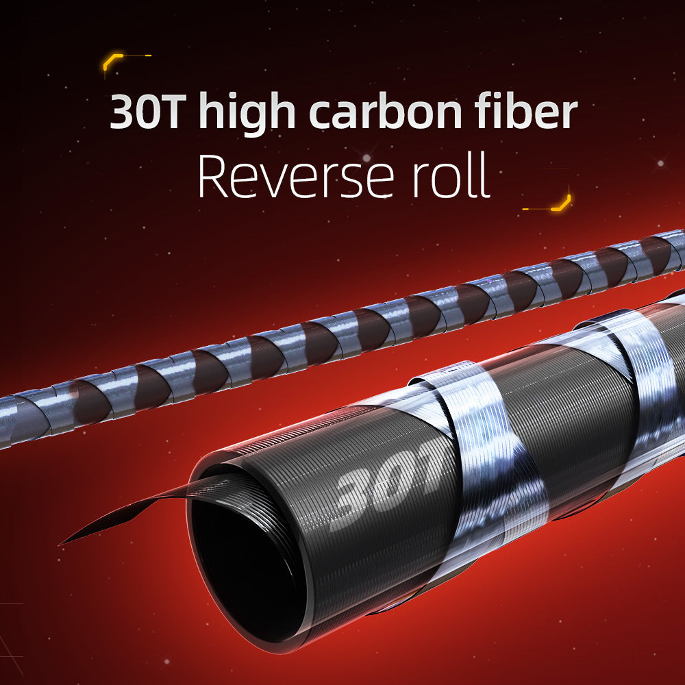 732H Nano Carbon Violent Pull Cork Casting Rod C732H