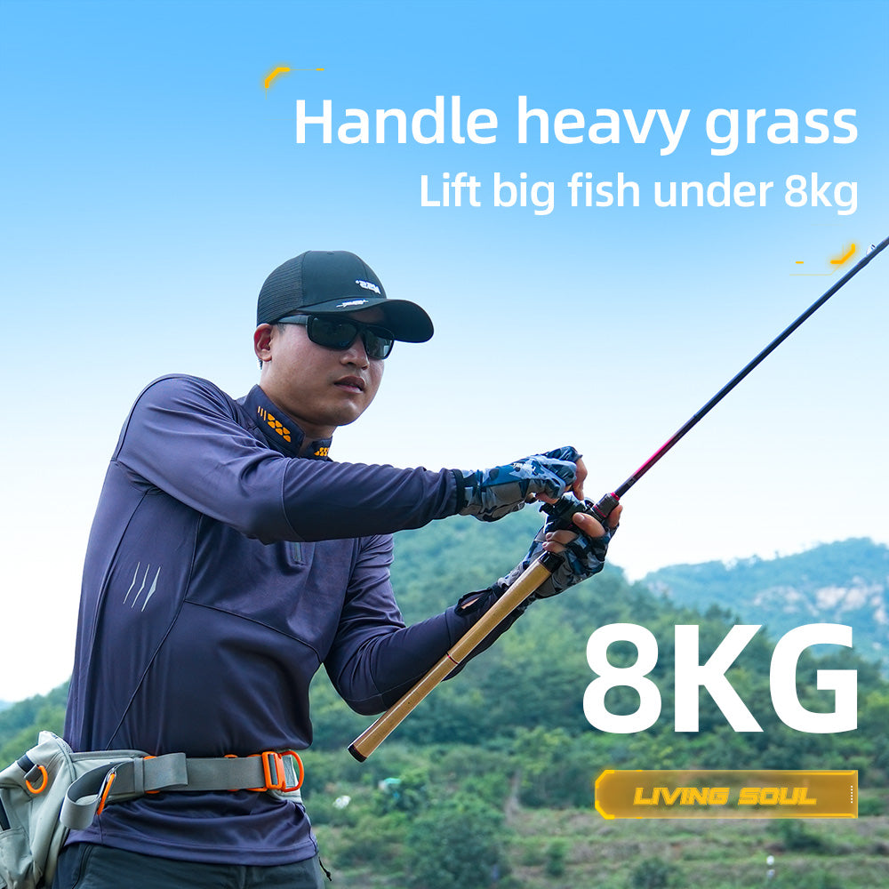 732H Nano Carbon Violent Pull Cork Casting Rod C732H