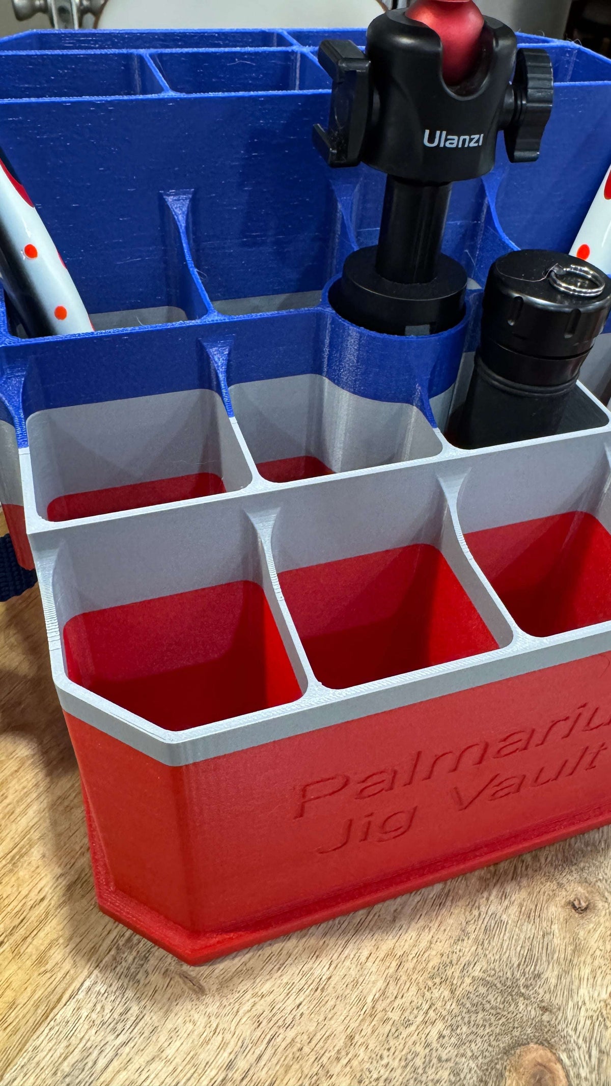 Jig Vault™ Square Jig Bucket Skeleton with Carry Strap