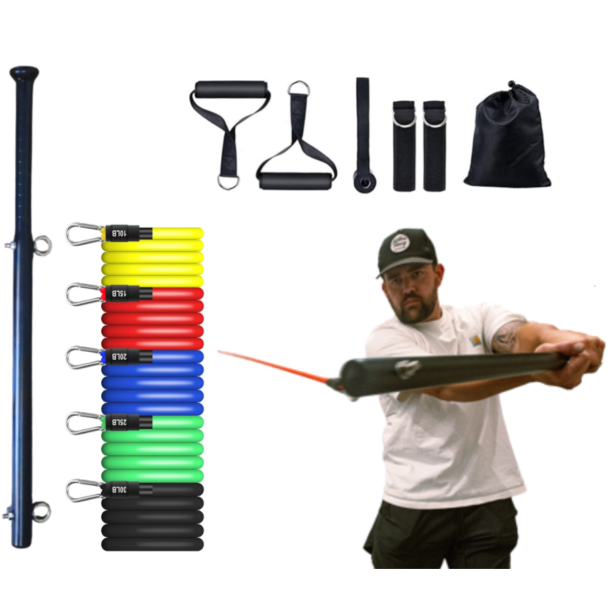 Power Swing Pro Bundle - Baseball & Softball Swing Trainer