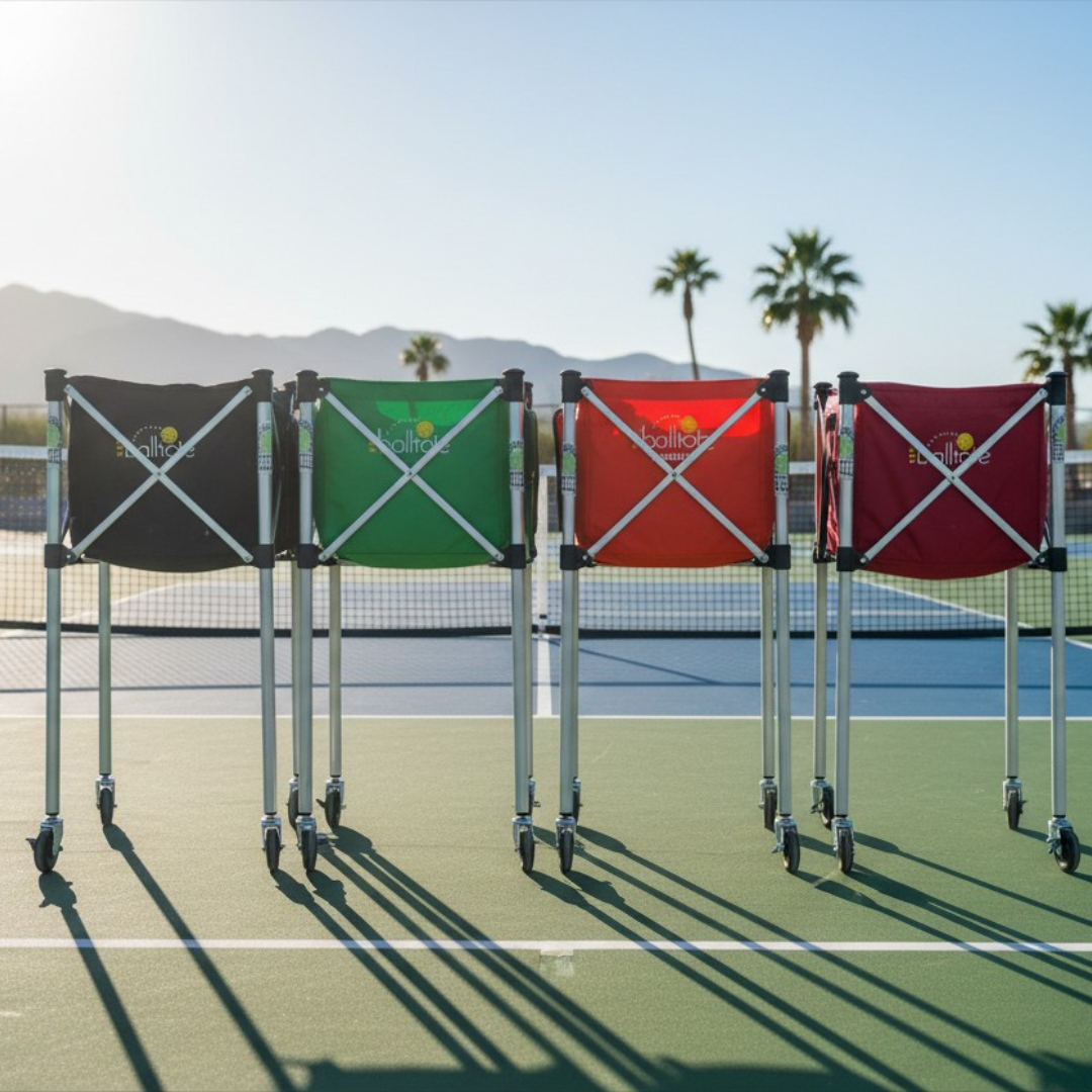 Ball Tote - Black Tote Bag For Tennis And Pickleball Balls