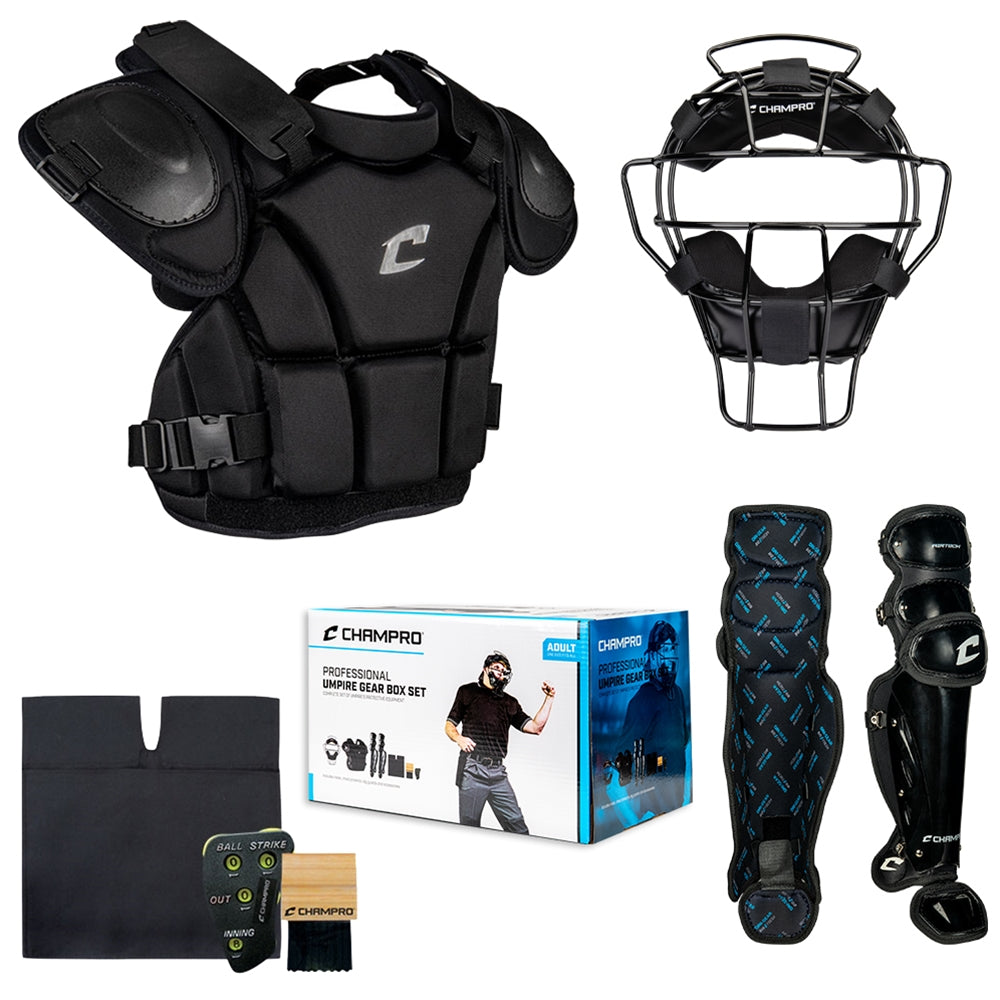 VARSITY BASEBALL UMPIRE KIT-BLACK