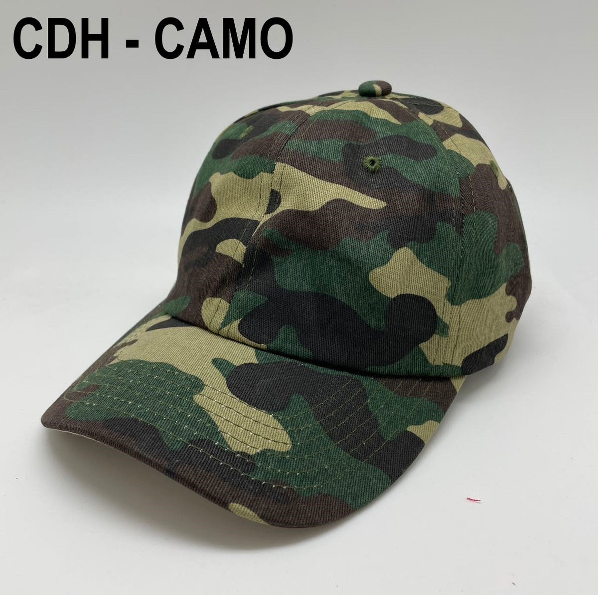 Camouflage Snapback or Buckle Velcro Adjustable Camo Baseball Cap