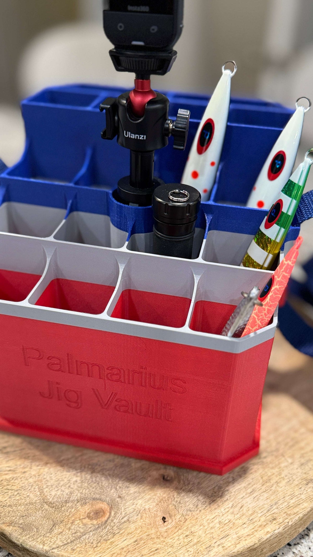Jig Vault™ Square Jig Bucket Skeleton with Carry Strap