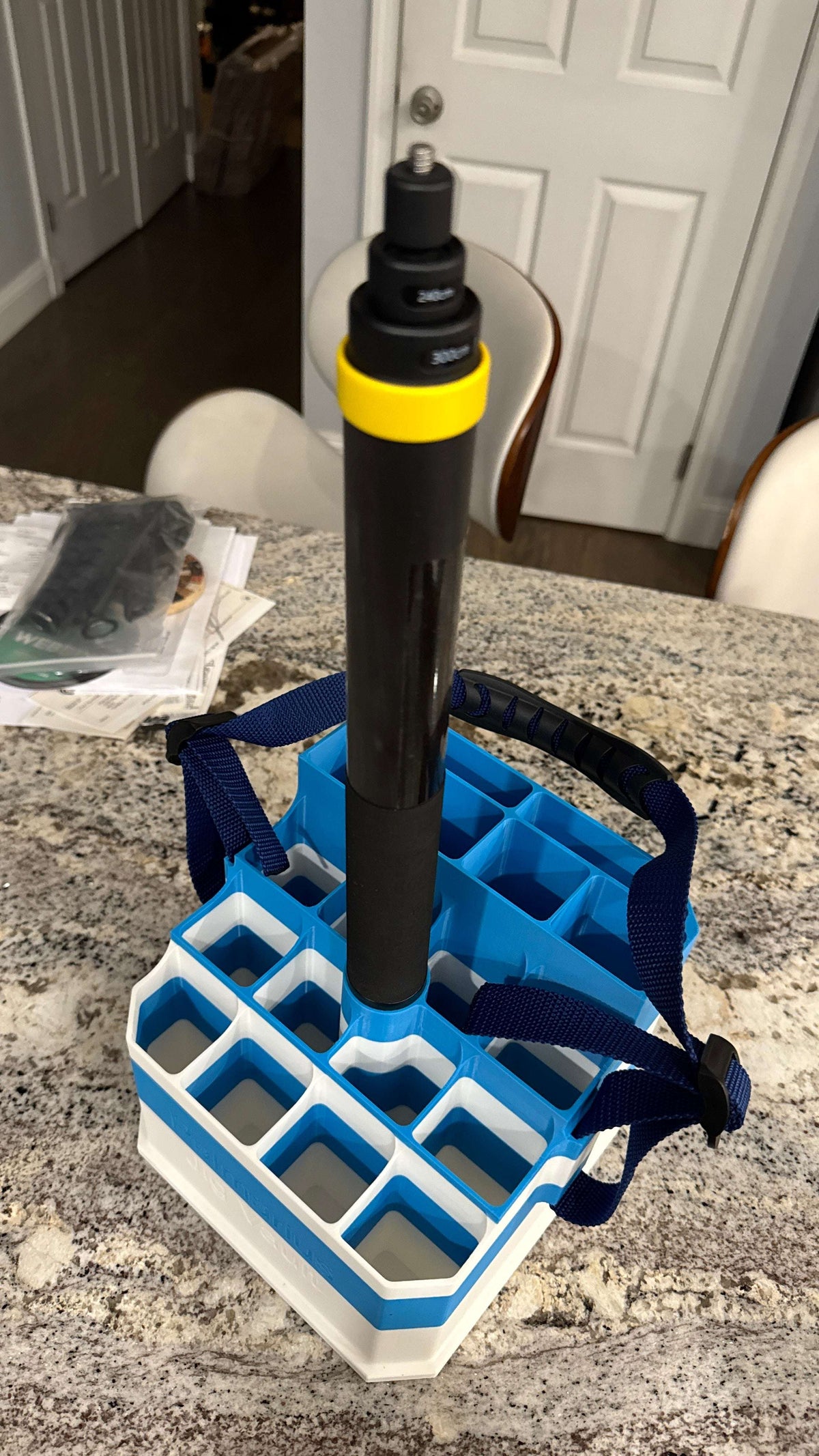 Jig Vault™ Square Jig Bucket Skeleton with Carry Strap