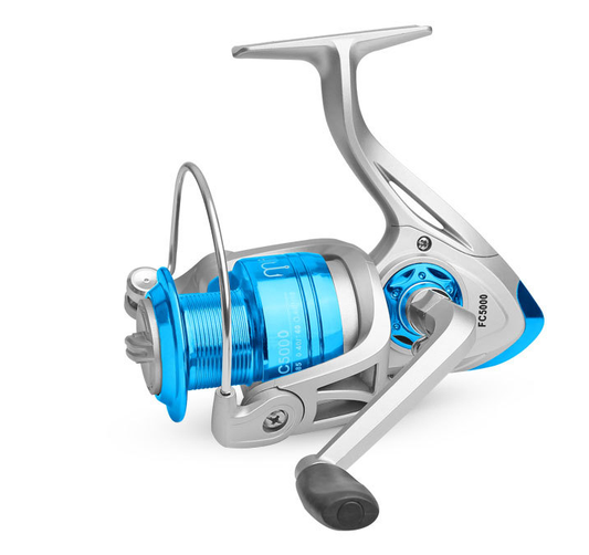 LINNHUE Fishing Reel FA1000-6000 No Gap Metal Spool Max Drag 8KG Pike Spinning Reel High Speed 5.2:1 Reel Pesca