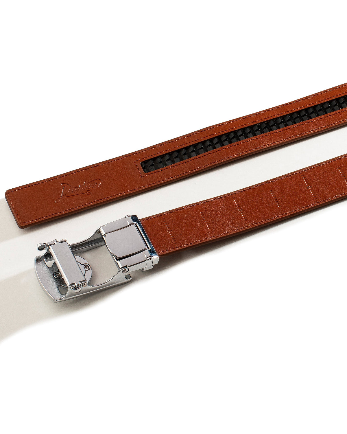 Brown Braid Golf Belt
