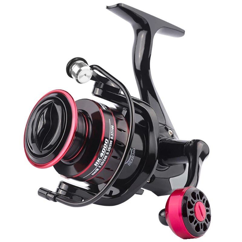 1000-7000 Metal Spool 5.2:1 Gear Ratio Spinning Reel Carp For Saltwater Sea